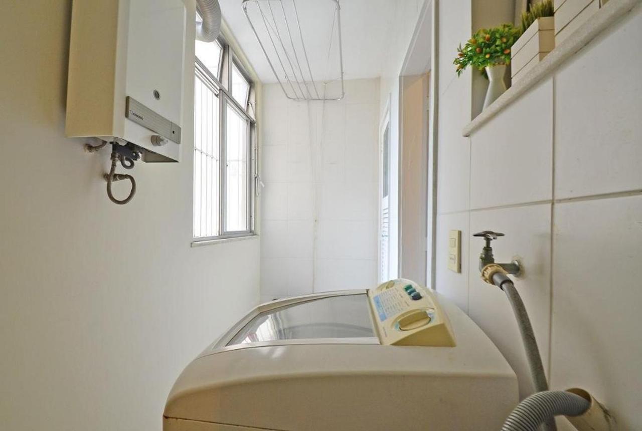 Confortavel E Seguro 2 Quartos Com Varanda No Leme Rio de Janeiro Exteriör bild