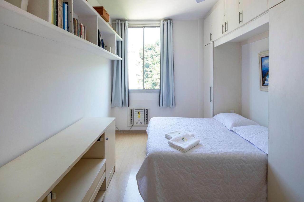 Confortavel E Seguro 2 Quartos Com Varanda No Leme Rio de Janeiro Exteriör bild
